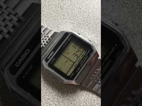 Casio AX-210 Vintage Analogue Digital Watch