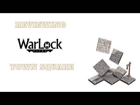 Warlock Tiles: Town Square Review - Wizkids Prepainted Terrain