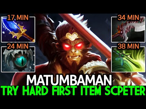 MATUMBAMAN [Monkey King] Try Hard Carry First Item Scepter Dota 2