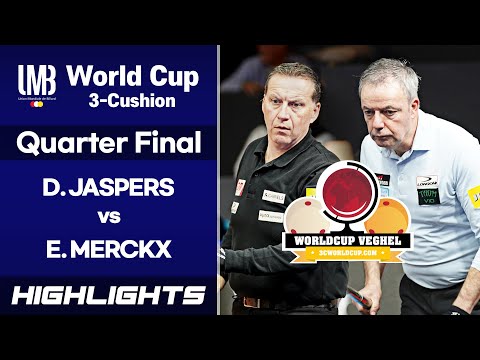 Quarter Final - 딕 야스퍼스 Dick JASPERS vs 에디 맥스 Eddy MERCKX. H/L