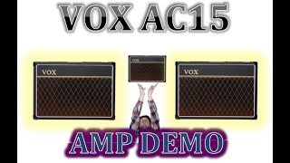 Video thumbnail for Vox AC15 CC1 AMP DEMO by The Science of Sound - Guitar Gear Knowledge