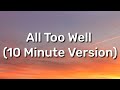 Taylor Swift - All Too Well (10 Minute Version) (Lyrics) [TikTok Song]