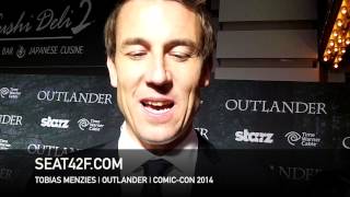 Tobias Menzies OUTLANDER Interview San Diego Comic Con 2014