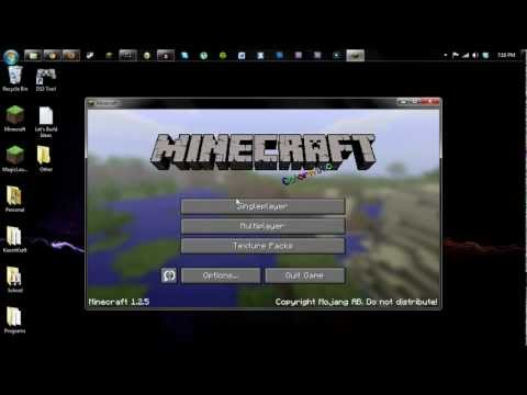 Minecraft - How to install Mods and Texture Packs - v1.2.5