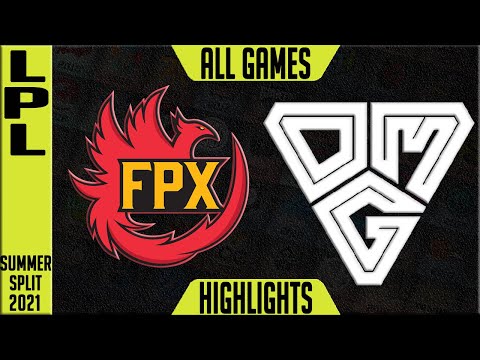 FPX vs OMG Highlights ALL GAMES | LPL Spring 2021 W7D3 | FunPlus Phoenix vs Oh My God