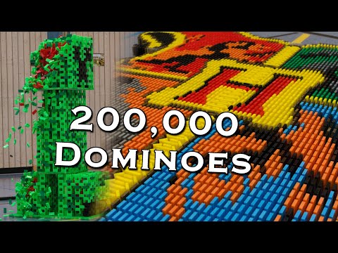 Domino Chain - 10 Years of TPT in 200,000 Dominoes - TPT 2019