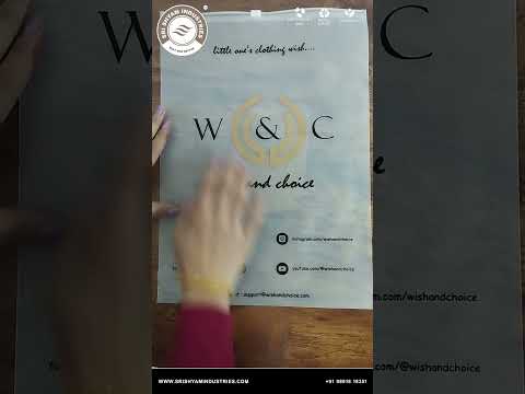 LDPE Slider Zipper Bag