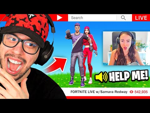 I Stream Sniped My Girlfriend.. To PROTECT HER! (Fortnite)