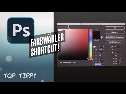 Photoshop - Tipp zum Farbwähler!