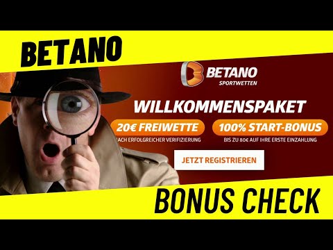 BETANO BONUS CHECK ⚽️ 20€ Freiwette + 80 Euro Bonus: Lohnt sich das?
