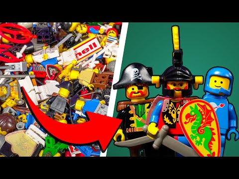 Classic Lego Minifigure Mystery Lot Opening