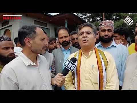 Jammu and Kashmir is the land of Rishis. I prayed at Baba Nagri Wangat for peace, brotherhood and prosperity. This sacred shrine unites people of all faiths: BJP Senior Leader #RavinderRaina in an interview with #KNS Senior Editor Rahim Rizwan in Ganderbal.