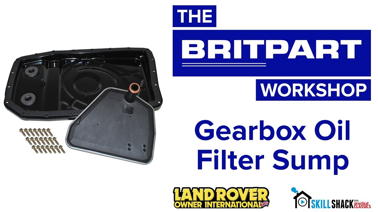 Land Rover Discovery 4 ZF 6HP26 Automatic Gearbox Filter Kit Metal Sump