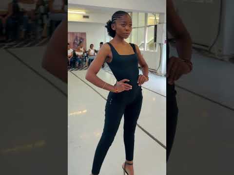 Super model walk by a south African model