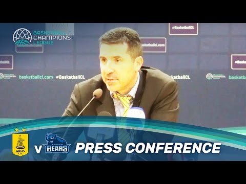 Aris v Bakken Bears - Press Conference - Basketball Champions League