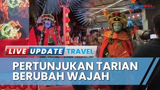 Perayaan Imlek 2575 Berlangsung Meriah di Kalsel, Suguhkan Tarian Berubah Wajah Khas Tiongkok