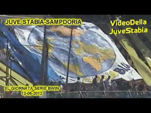 Juve Stabia-Sampdoria 1-2 - la coreografia ed il gol di Antonio Zito [12-05-2012]