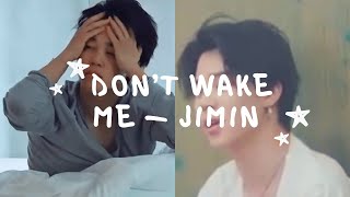 Download lagu Jimin (지민) — Don’t Wake Me (날 깨우지 마) MV mp3