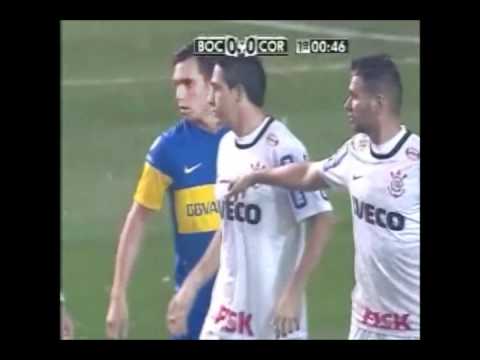 Boca Juniors 1 x 1 Corinthians - Jogo Completo / Parte 1 - 1° jogo da Final da Libertadores 2012