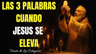 DI ESTO CUANDO SE ELEVA LA HOSTIA - PADRE PÍO REVELA LAS 3 PALABRAS CLAVE