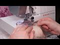 How to Serge a Rolled Hem 