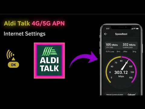 ALDI TALK APN-Einstellungen für 4G/5G auf Android-Geräten