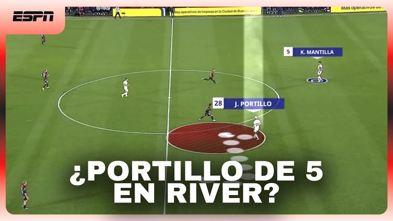 ¿EN DÓNDE USARÁ GALLARDO A PORTILLO? El informe de F Táctico sobre el nuevo refuerzo de River