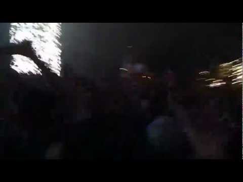 Axwell Electric Zoo 2012 - Blue Strobe Light/Nothing But Love (Axwell Bootleg)