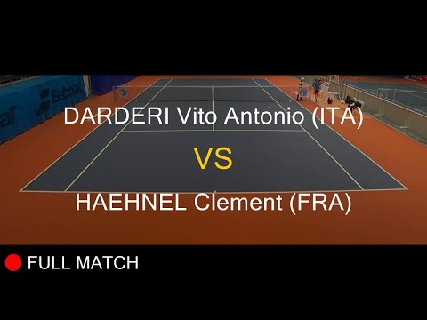 DARDERI Vito Antonio (ITA) VS HAEHNEL Clement (FRA) - Open Super 12 Auray 2020