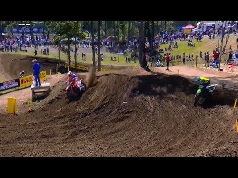 Eli Tomac Crashes Battling With Jeffrey Herlings