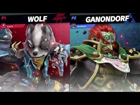 Scarlet Smash Online: Fall 2020 #1 - SeaBass (Ganondorf) vs Conti (P. Trainer/Wolf) - Winner's Semis