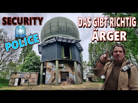 POLIZEI + SECURITY 👮‍♀️🚔🚓🚨 ERWISCHT  IN  DER  RADARSTATION 😳😱😳