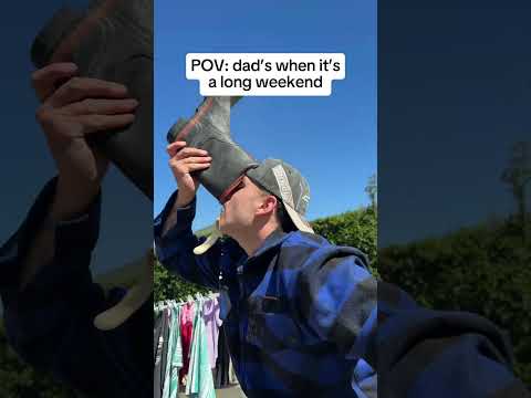 Dads during the long weekend be like 🤣 #longweekend #dad #relatable #skit #funny #nz