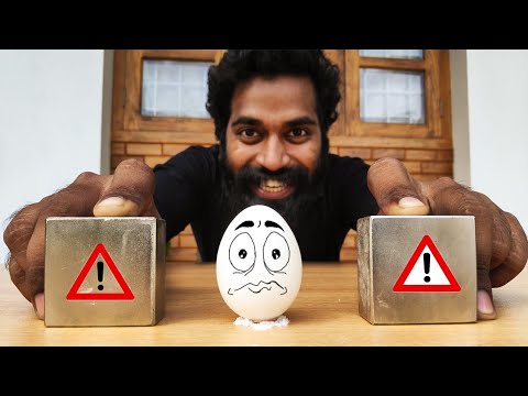 MONSTER MAGNET VS EGG | POWERFUL MONSTER MAGNETS MEET | ഇടയിൽപ്പെട്ട മുട്ട | M4 TECH |