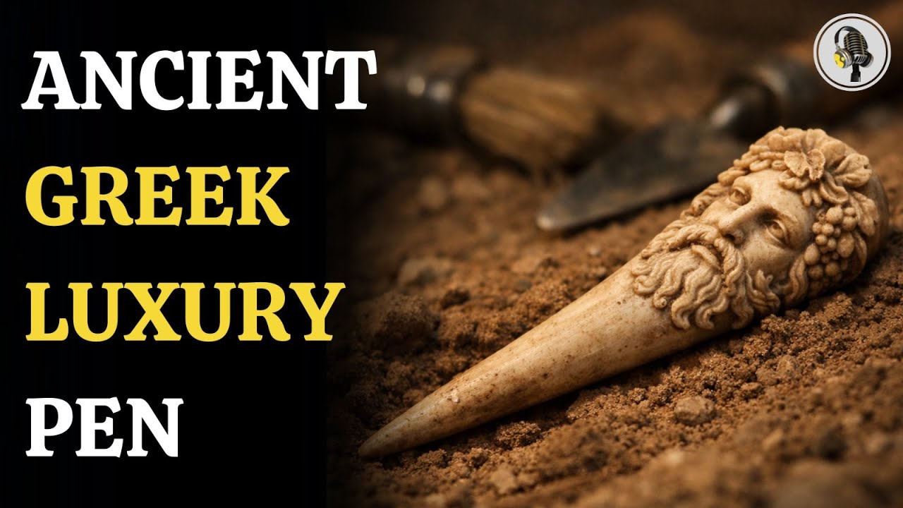 Ancient Greek Luxury Pen Featuring Dionysus Unearthed in Sicily | WION Podcast