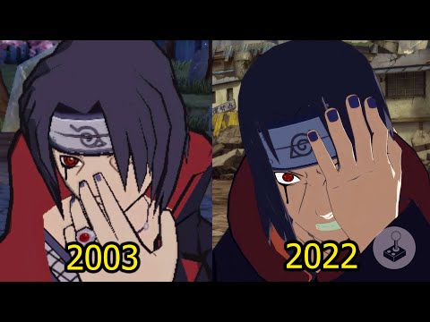 All Itachi Uchiha Ultimate Jutsus Evolution (4K) 2003-2022