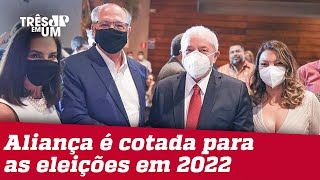 Lula e Alckmin se reúnem durante jantar em SP