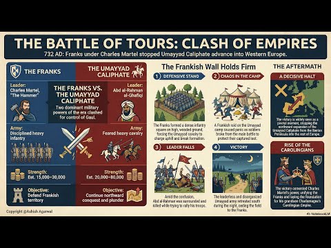 Tours 732: World-Changing Battle or Historical Myth? #charlesmartel #Franks #Europe #caliphate