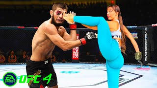 UFC4 Khabib Nurmagomedov vs Yaela Vonk EA Sports U