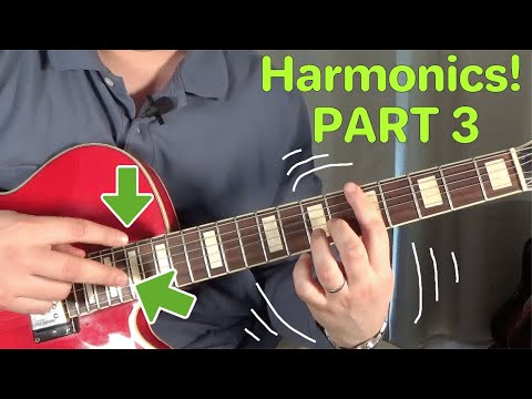 Artificial "Harp" Harmonics - Part 3 - All the Scales & Modes
