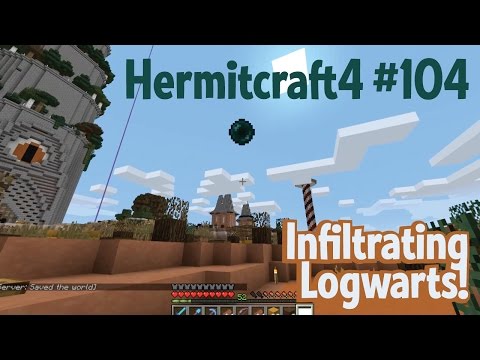 Infiltrating Logwarts! — Hermitcraft 4 ep 104