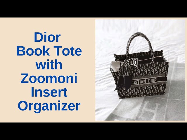 Vídeo relacionado con Inserto de bolso para libro dior, organizador de bolsa grande, grosor inferior 2008khaki-X grande