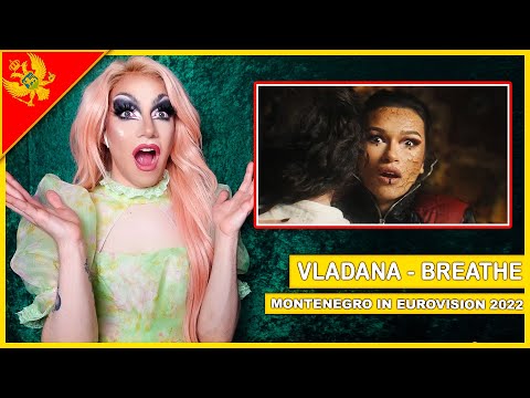 Vladana - Breathe - Montenegro 🇲🇪 | American Reacts to Eurovision 2022