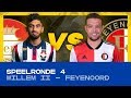 EDIVISIE | SPEELRONDE 4: Willem II - Feyenoord