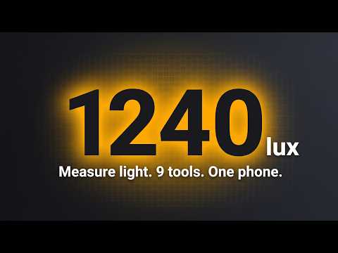 Lux Meter: Light Meter, PPFD video thumbnail