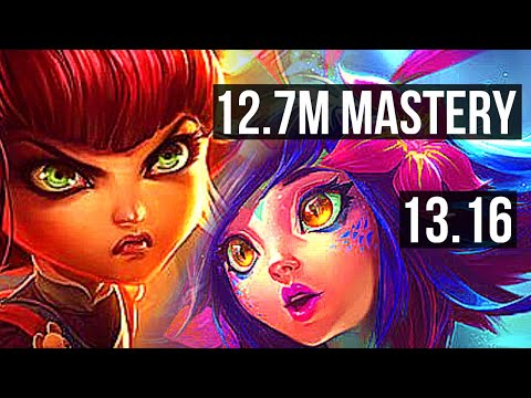 ANNIE vs NEEKO (MID) | 12.7M mastery, 2700+ games, 8/2/17 | NA Master | 13.16