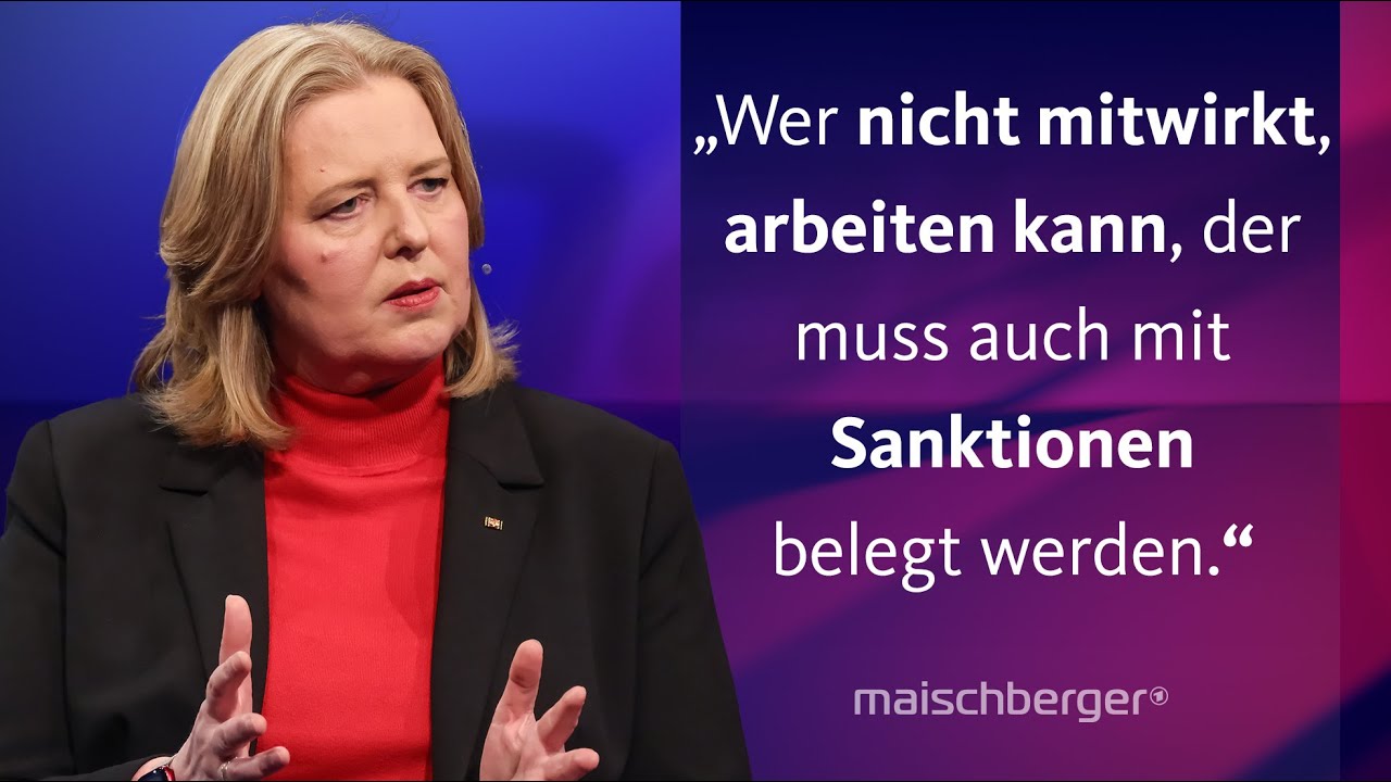 Arbeitsministerin Bärbel Bas im Gespräch: Wie erfolgreich kann Schwarz-Rot werden? | maischberger