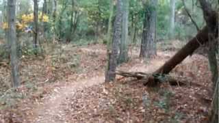 preview picture of video 'Mountain Bike Fort Yargo State Park in Winder Georgia 27 Oct 2012.wmv'