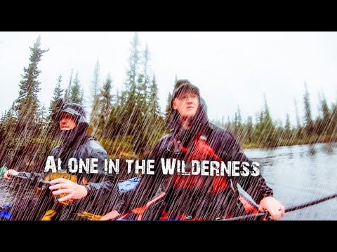 Two Brothers Alone in The Wilderness Ep 1 - Escaping the city - Heavy Rain on the River