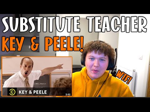 British Guy Reacts To Substitute Teacher By KEY & PEELE! American Comedy!